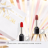 迪奥DIOR烈艳蓝金口红礼盒丝绒999+绒雾688 化妆品生日礼物送女友