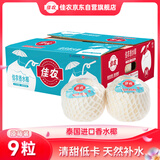 佳农 泰国进口椰青9粒装 单果900g+ 赠开椰器吸管 生鲜水果礼盒 包邮
