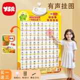 奕思瑞儿童识字挂图幼儿认字1-3岁早教点读有声挂图墙贴一年级教材同步