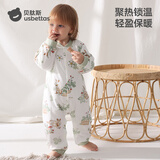 贝肽斯婴儿衣服夹棉连体衣秋冬款新生儿男女宝宝保暖外出棉服哈衣