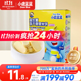 小鹿蓝蓝益生菌冻干溶溶米饼黄桃味 宝宝儿童零食 冻干工艺 吸口水20g
