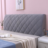 猫喜花床头罩保护套2025新款加厚夹棉床头套实木铁全包床头套罩四季通用 维也纳-灰色 床头150宽*60高*3-25内厚度cm