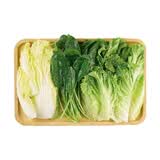 叶菜拼盘三合一300g（娃娃菜+菠菜+生菜）