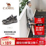 骆驼（CAMEL）户外登山鞋男女防泼水防滑徒步鞋越野运动跑鞋F13A097031