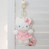 凯蒂猫（hellokitty）KT猫毛绒玩具玩偶公仔猫咪钥匙扣书包挂件三丽鸥生日礼物女孩娃娃
