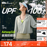 蕉下（beneunder）防晒衣女春夏新款冰丝凉感升级披肩AL118远山灰S