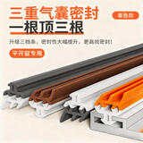 首力窗户密封条断桥铝平开窗塑钢门窗防漏风缝隙胶条冬季挡风防台风