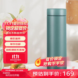 虎牌（TIGER）梦重力轻量便携不锈钢保温保冷杯MMP-B30C-GE雨林绿300ml