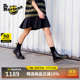 马丁博士（Dr.Martens）2976 YS男女秋冬百搭黄车线黑色切尔西靴 黑色 38