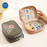 乐活旅行药品收纳包医药小药包学生宿舍便携式急救药盒袋旅行用品必备全套