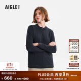 AIGLE艾高抓绒衣POLARTEC保暖耐磨休闲时尚半拉链上衣女 海军蓝 BI271 42 (175/96A)
