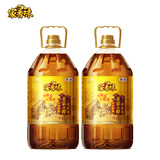 家香味 非转基因 老家土榨菜籽油3L*2