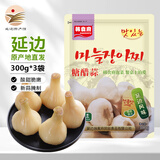 韩食府韩国泡菜 糖醋蒜糖蒜头腌制特产延边下饭菜咸菜泡菜 300g*3袋