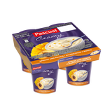 帕斯卡（Pascual）西班牙进口杏子和芒果味全脂风味酸乳120g*8杯真果粒巴氏热处理