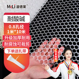 漫德莱阳台防护网塑料网防坠围栏网格防护网防猫网围栏网封窗网1米*10米
