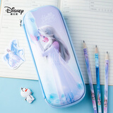 迪士尼（Disney）笔袋小学生 文具盒女孩文具袋高颜值大容量抗压耐摔EVA铅笔盒儿童学习用品P85258A1
