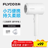 飞科 FLYCO 电吹风机宿舍用 柔风负离子恒温护发 家用冷热大风量快速干发吹风筒FH6290 1800W