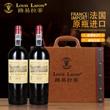 路易拉菲法国红酒原瓶进口葡萄酒 公爵领地干红葡萄酒14度干型红酒礼盒 公爵领地2支礼盒装 套餐1