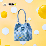 Lee×Smiley福袋笑脸联名棋盘格格纹斜挎包七夕情人节礼物礼物