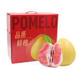 京鲜生 福建红肉蜜柚 4粒大果 净重约10斤 生鲜水果柚子礼盒