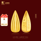 山东黄金小金条Au9999足金实心金条 投资黄金 攒金收藏储值 Au9999瓜子小金条1g（含国检证书）