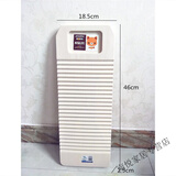 搓衣板 加厚大号洗衣板家用塑料新料搓衣板学生防滑洗衣服搓板罚跪戳衣板润华年 米色 小号(46*18.5*2.5cm)