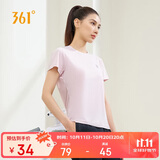 361°短袖女潮流t恤女士夏季新款速干衣运动跑步瑜伽服662424126H-5