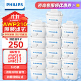 飞利浦净水壶滤水壶过滤水壶净水器滤水器过滤器滤芯 【16支装】飞利浦通用