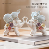 简艺饰家开业摆件客厅电视柜入户玄关摆件高端大气乔迁礼物葫芦风水摆件