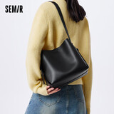 森马（Semir）水桶包潮牌背包立体简约时尚女包单肩包105324153026