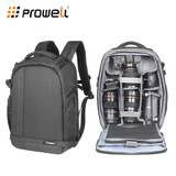 普乐威相机包摄影双肩包微单双肩相机包佳能索尼大容量硬壳防护户外摄影相机背包多功能镜头数码收纳包