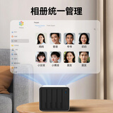 铁威马私有云F4-425 Plus 16G版铝合金四盘位NAS网络存储企业办公Ai家庭云服务器手机平板相册备份