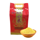 暖泉张家口特产蔚县小米贡米农家黄小米新米糯五谷杂粮米一级真空包装 蔚县真空桃花小米2.5kg袋