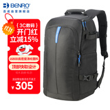百诺（Benro）徒步者 400 专业双肩摄影包微单反顶部快取炮包拍鸟打鸟200-600 150-600长焦镜头相机包