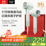 松下（Panasonic）【国家补贴】家用高速电吹风吹风机筒大功率速干负离子温控护发送女友礼物小森林EH-NE6L