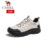 骆驼（CAMEL） 运动休闲鞋男女同款秋冬情侣户外登山徒步鞋子 G24A342602 黑/白【密网款】 女 37