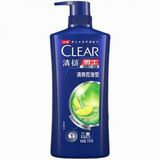 清扬洗发水750ml男女通用控油去屑止痒家庭家用实惠大瓶装香味2瓶 清爽控油-750ml