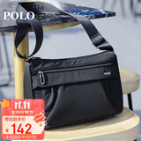 POLO单肩包男士斜挎包男机能风男包大容量邮差包运动挎包iPad包手机包