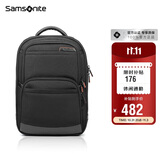 新秀丽（Samsonite）电脑包双肩包商务背包笔记本包休闲都市36B*09009黑色15英寸