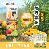 一甸园100%刺梨汁小青柠汁复合果蔬汁饮料果汁200ml*10礼盒装一日量维C