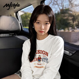 MJ STYLE纯棉短袖T恤男女2026年夏季出游宽松休闲百搭美式复古半袖上衣