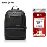 新秀丽（Samsonite）电脑包双肩包商务背包笔记本包休闲都市36B*09003黑色14英寸