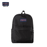 JANSPORT杰斯伯书包轻便双肩包男女旅行包简约背包电脑包学生校园 85VI008黑色-侧边袋/20L