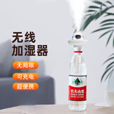 雷明秀迷你加湿器桌面便携宿舍家用卧室轻音空气喷雾雾化器车载雾化大容量大喷雾充电式 【宇航员加湿器】充插两用+伴睡小夜灯+自动断电