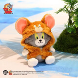 猫和老鼠（Tom and Jerry）毛绒玩具可爱CP浴袍汤姆猫玩偶治愈玩偶生日礼物送女生礼物