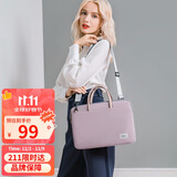 高尔夫（GOLF）电脑包女13.3英寸手提苹果笔记本华为单肩斜挎包商务公文包女通勤