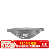 耐克（NIKE）男女腰包 单肩包斜挎包胸包休闲包DB0490-084 灰色