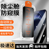 名樱适用【2片装】名樱 苹果17钢化膜iPhone防窥膜pro MAX全屏覆盖Air高清防指纹防爆手机保护贴膜 【无尘舱秒贴款】防窥版-2片装 iPhone苹果17