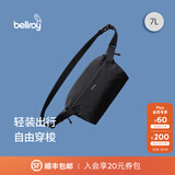 Bellroy澳洲 Lite Sling 7L 轻量骑行胸包磁吸斜挎包轻行包 墨黑色7L【热销】