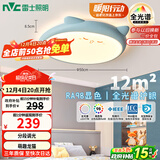 雷士（NVC）LED照明吸顶灯儿童氛围卧室灯创意可爱卡通简约-龙猫蓝色包安装